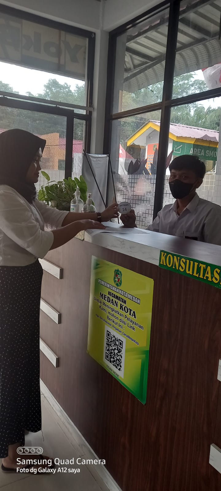 Pusat Informasi dan Antrian Kecamatan Medan Kota